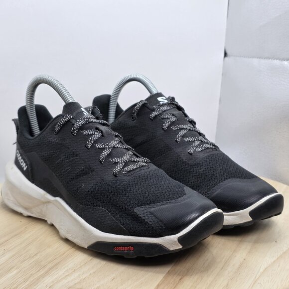 Salomon Patrol Outdoor Shoes - Black.White, walking, trail running Womens Size 6 - Picture 5 of 8